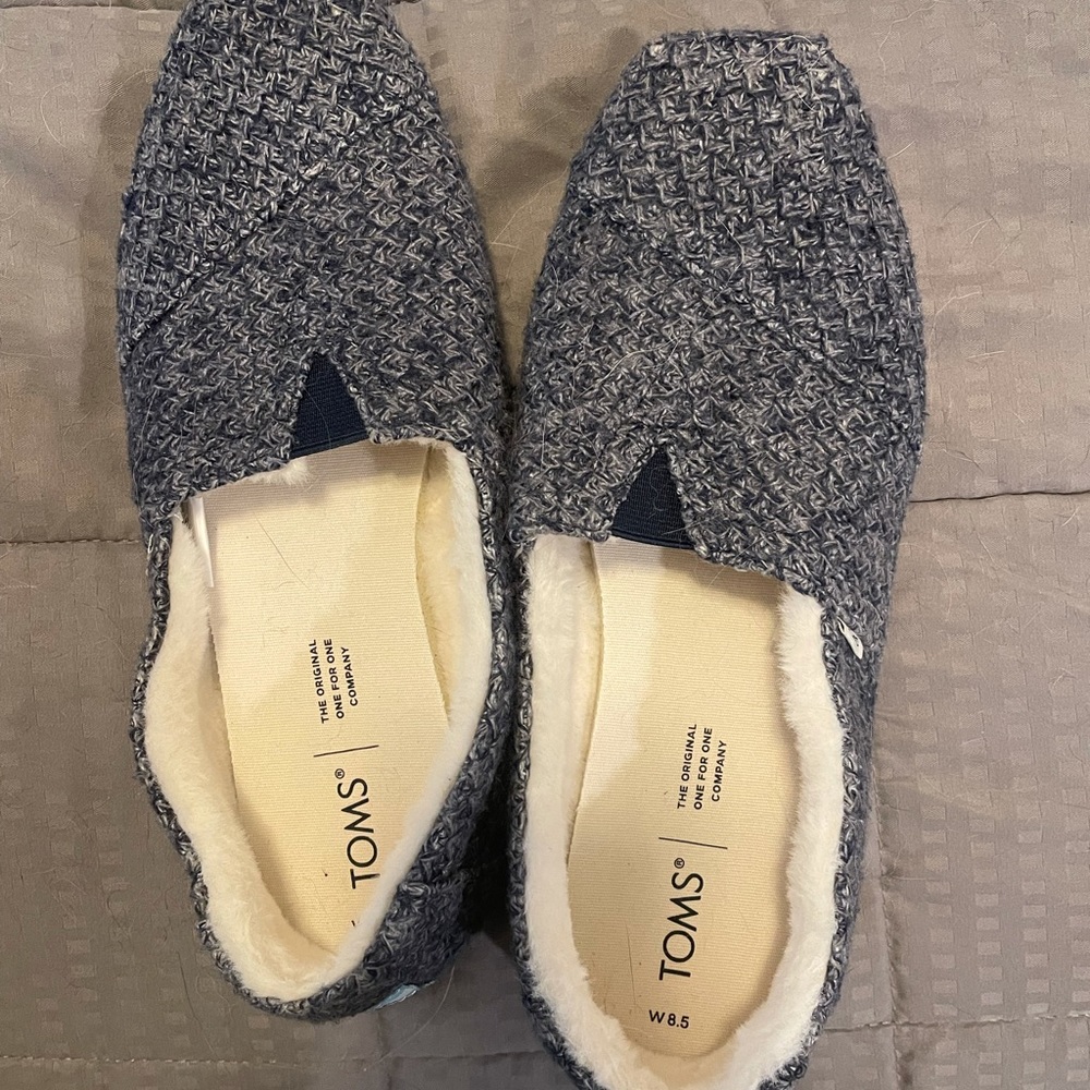Toms Classic Alpargata Novelty Felt Flat Sz 8.5